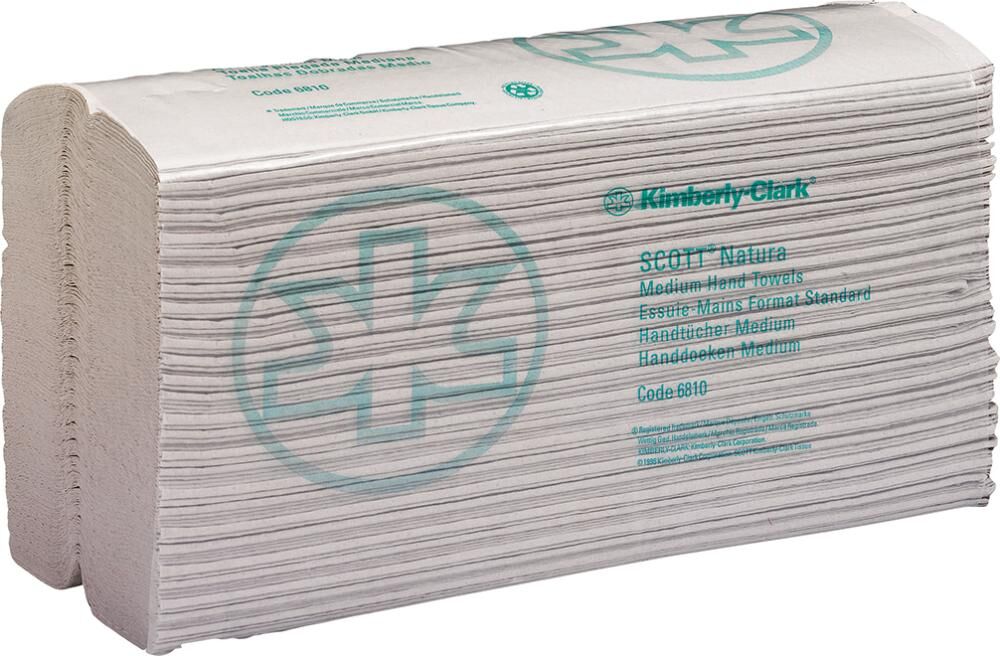 Kimberly-Clark SCOTT NATURA Handtücher weiß 2800 Tücher Produktbild Kimberly-Clark SCOTT NATURA Handtücher weiß 2800 Tücher