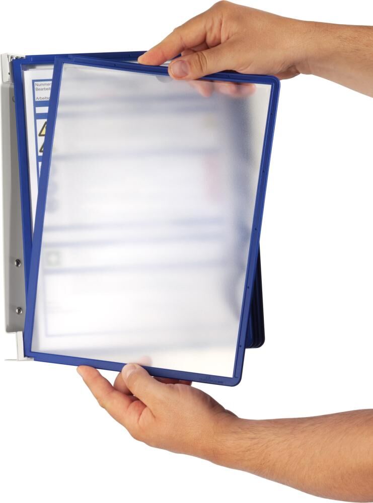 Durable  Sichttafelsystem A4 VARIO Set dunkelblau Produktbild Durable  Sichttafelsystem A4 VARIO Set dunkelblau