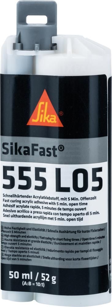 Sika Klebstoff Sika Fast 555 L05 Dual Kartusche mit 50 ml Produktbild Sika Klebstoff Sika Fast 555 L05 Dual Kartusche mit 50 ml