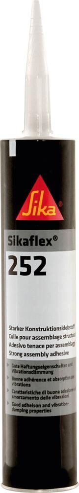 Sika Polyurethan Klebstoff 252 weiß Kartusche mit 300 ml Produktbild Sika Polyurethan Klebstoff 252 weiß Kartusche mit 300 ml