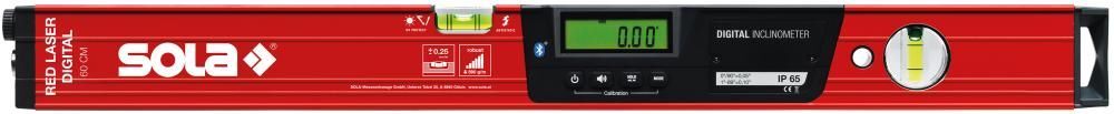Sola Digitale Wasserwaage RED Laser digital Länge 60 cm Sola Digitale Wasserwaage RED Laser digital Länge 60 cm