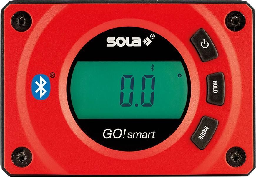 Sola Mini Wasserwaage digital Go smart Clip 7,5 cm Produktbild Sola Mini Wasserwaage digital Go smart Clip 7,5 cm