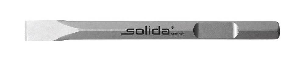Solida Flachmeissel 400 mm Aufnahme sechskant 28 mm Produktbild Solida Flachmeissel 400 mm Aufnahme sechskant 28 mm