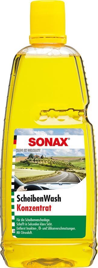 Sonax Scheiben Wash Konzentrat mit Citrus Flasche mit 1 Liter Produktbild Sonax Scheiben Wash Konzentrat mit Citrus Flasche mit 1 Liter