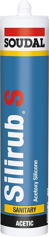 Soudal Sanitärdichtmasse Silirub S beige Kartusche mit 300 ml Produktbild Soudal Sanitärdichtmasse Silirub S beige Kartusche mit 300 ml