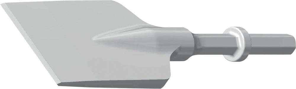 Spatmeissel 400 x 125 mm Aufnahme sechskant 22 x 82 mm Produktbild Spatmeissel 400 x 125 mm Aufnahme sechskant 22 x 82 mm