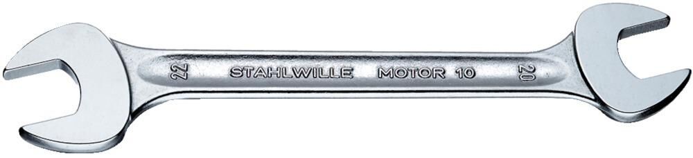 Stahlwille Doppelmaulschlüssel DIN3110 10 x11 mm Produktbild Stahlwille Doppelmaulschlüssel DIN3110 10 x11 mm