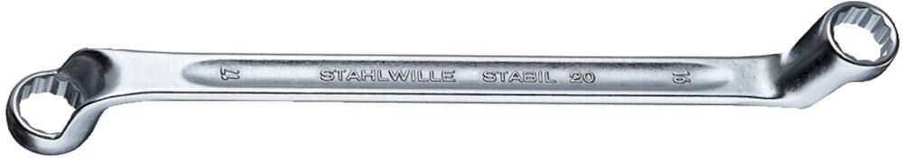 Stahlwille Doppelringschlüssel DIN838 14 x15 mm Produktbild Stahlwille Doppelringschlüssel DIN838 14 x15 mm