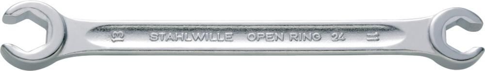 Stahlwille Doppelringschlüssel offen 22 x24 mm Stahlwille Doppelringschlüssel offen 22 x24 mm