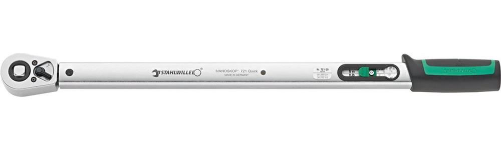 Stahlwille Drehmomentschlüssel 721/30Q 60 bis 300Nm 1/2 Zoll Produktbild Stahlwille Drehmomentschlüssel 721/30Q 60 bis 300Nm 1/2 Zoll