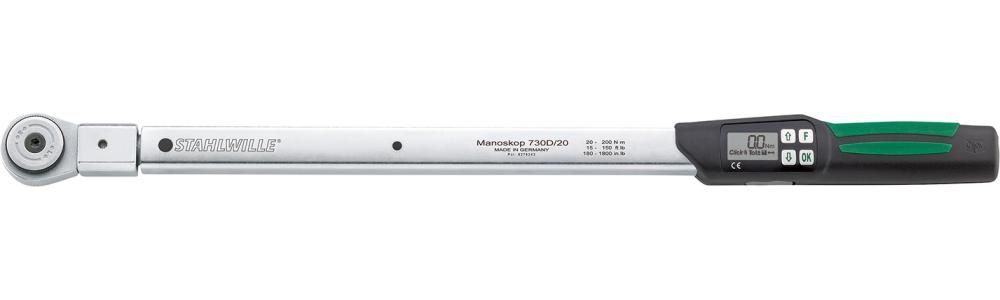 Stahlwille Drehmomentschlüssel elektromechanisch 730DR/20 Produktbild Stahlwille Drehmomentschlüssel elektromechanisch 730DR/20