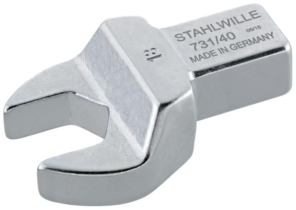 Stahlwille Einsteck Maulschlüssel 18 mm 14x18 mm Produktbild Stahlwille Einsteck Maulschlüssel 18 mm 14x18 mm