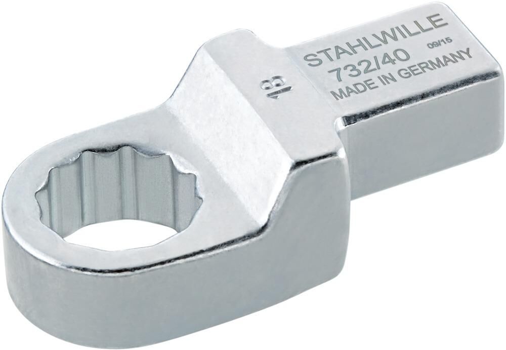 Stahlwille Einsteck Ringschlüssel 12 mm 9x12 mm Produktbild Stahlwille Einsteck Ringschlüssel 12 mm 9x12 mm