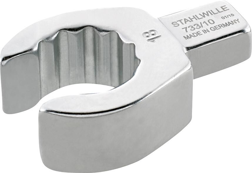 Stahlwille Einsteck Ringschlüssel offen 24 mm 9x12 mm Produktbild Stahlwille Einsteck Ringschlüssel offen 24 mm 9x12 mm