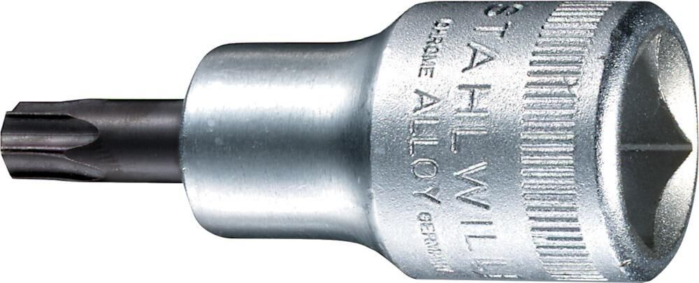 Stahlwille Schraubendrehereinsatz 1/2 Zoll Innensechskant T40 x 55 mm Produktbild Stahlwille Schraubendrehereinsatz 1/2 Zoll Innensechskant T40 x 55 mm