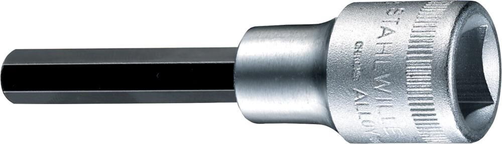 Stahlwille Schraubendreher Einsatz Innensechskant 1/2 Zoll 8 x 100 mm Produktbild Stahlwille Schraubendreher Einsatz Innensechskant 1/2 Zoll 8 x 100 mm