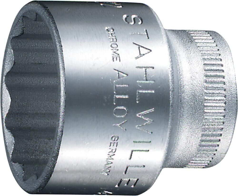 Stahlwille Steckschlüssel Einsatz zwölfkant 3/8 Zoll 17 mm