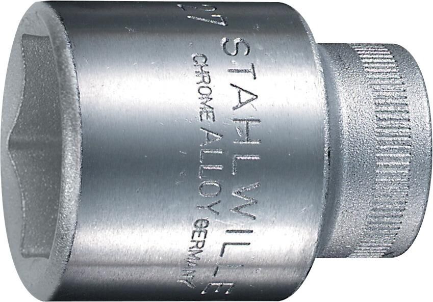 Stahlwille Steckschlüsseleinsatz sechskant 1/2 Zoll 30 mm Produktbild Stahlwille Steckschlüsseleinsatz sechskant 1/2 Zoll 30 mm