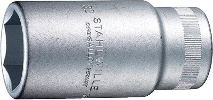 Stahlwille Steckschlüsseleinsatz sechskant lang 3/4 Zoll 30 mm Produktbild Stahlwille Steckschlüsseleinsatz sechskant lang 3/4 Zoll 30 mm