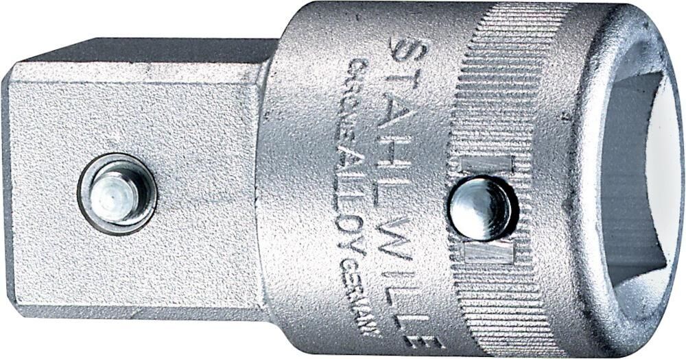 Stahlwille Vergrößerungsstück 3/4 Zoll Innen auf 1 Zoll Außenvierkant Produktbild Stahlwille Vergrößerungsstück 3/4 Zoll Innen auf 1 Zoll Außenvierkant
