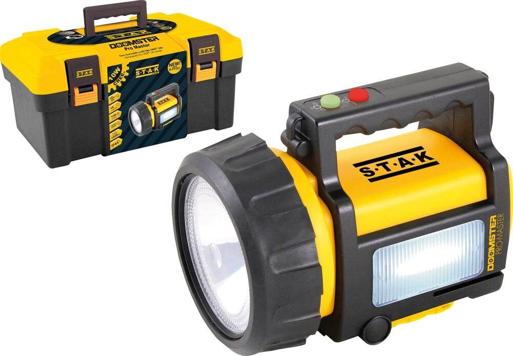 Velamp Arbeitsleuchte Akku 10 W mit Tragekasten ST999-10L Produktbild Velamp Arbeitsleuchte Akku 10 W mit Tragekasten ST999-10L