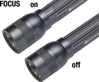 Suprabeam Taschenlampe Q2 LED Taschenlampe mit Focus Suprabeam Taschenlampe Q2 LED Taschenlampe mit Focus