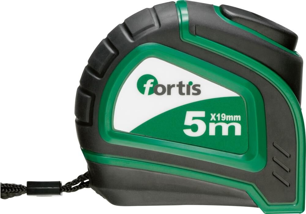 Fortis Taschenbandmaß Bandstopp 5mx19 mm Produktbild Fortis Taschenbandmaß Bandstopp 5mx19 mm bild 2