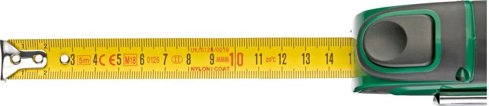 Fortis Taschenbandmaß Bandstopp 5mx19 mm Produktbild Fortis Taschenbandmaß Bandstopp 5mx19 mm bild 3