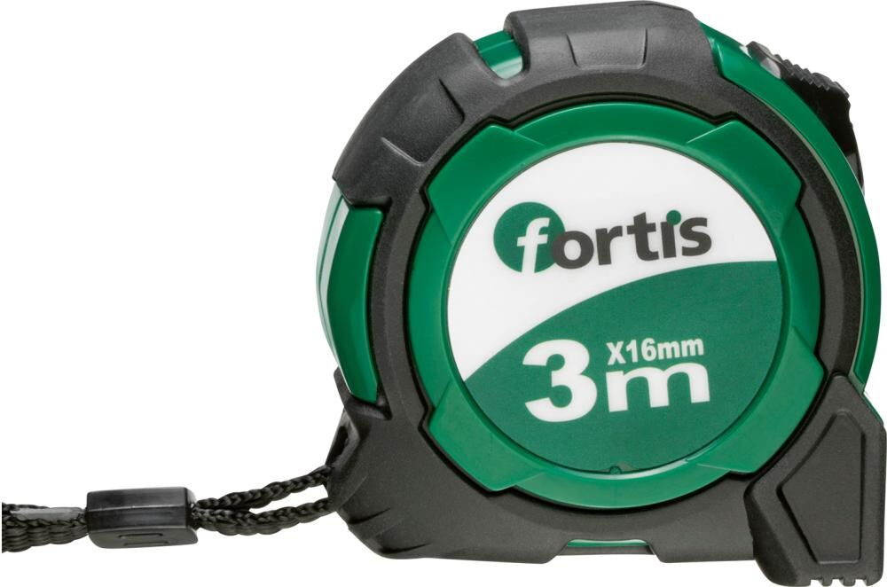 Fortis Taschenbandmaß 3mx16 mm Produktbild Fortis Taschenbandmaß 3mx16 mm bild 2