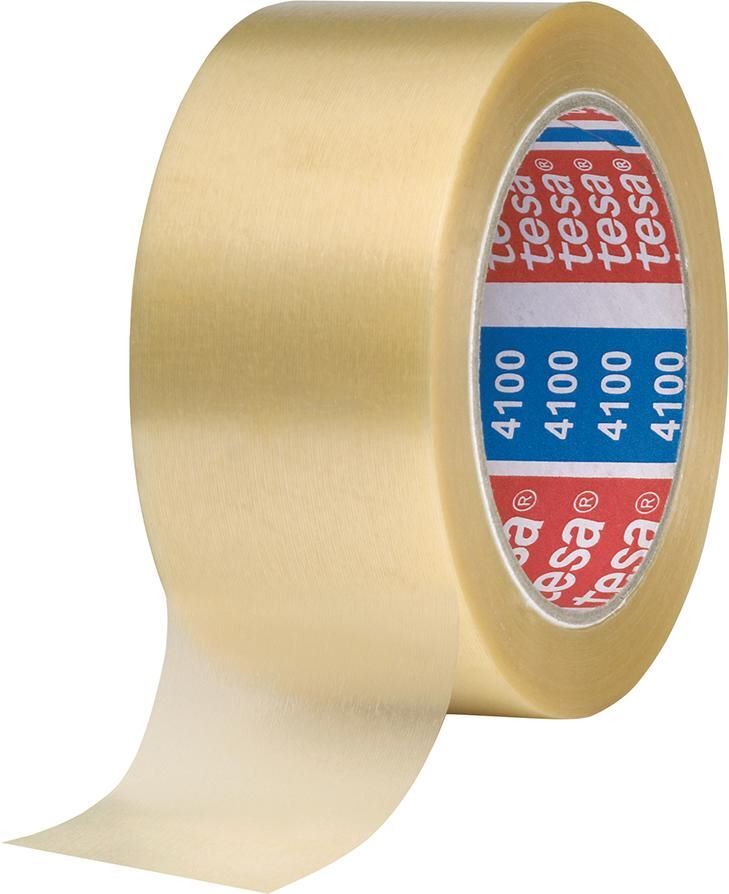 Tesa  Klebeband 4100 chamois 50 mm Rolle mit 66 Meter