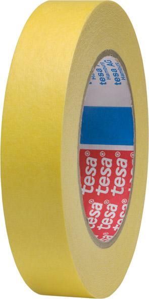 Tesa  Spezialabdeckband krepp 4434 gelb 50 mm Rolle mit 10 Meter