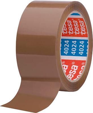 Tesa Verpackungsklebeband 4024 PV4 chamois 50 mm Rolle mit 100 Meter Produktbild Tesa Verpackungsklebeband 4024 PV4 chamois 50 mm Rolle mit 100 Meter