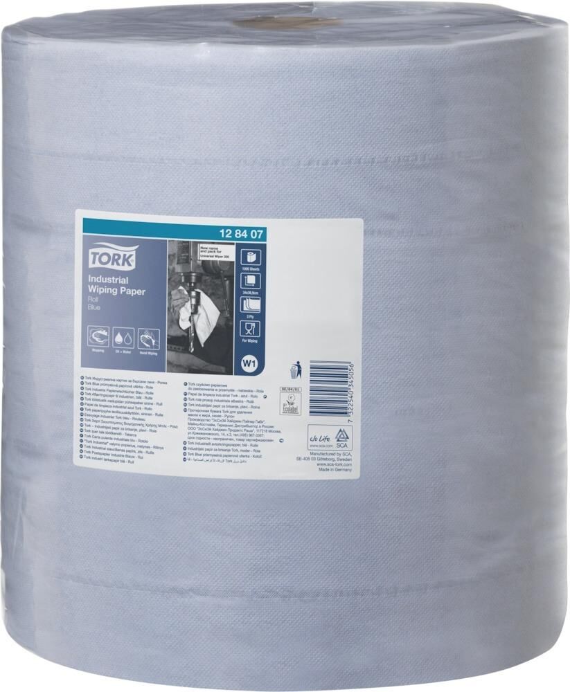 Tork Universal Wischtuch 330 blau 3-lagig 37 x 34 cm 1000 Blatt Tork Universal Wischtuch 330 blau 3-lagig 37 x 34 cm 1000 Blatt