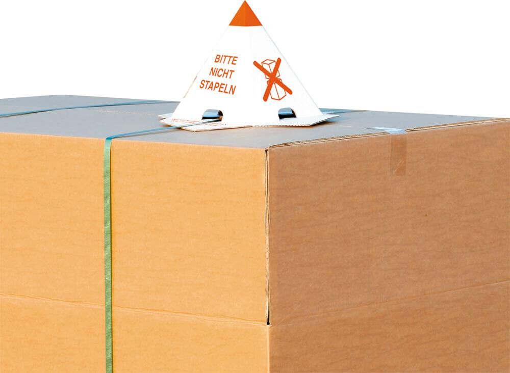 Trans-Pak Palettenhütchen Bitte nicht stapeln Produktbild Trans-Pak Palettenhütchen Bitte nicht stapeln bild 2