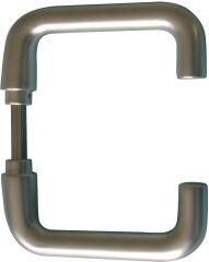 Türdrücker U-Form Alu natur Produktbild Türdrücker U-Form Alu natur