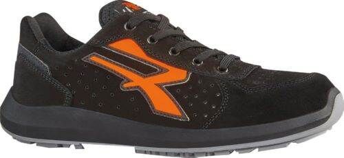 U-Power Halbschuh Orion S1P Größe 45 schwarz orange Produktbild U-Power Halbschuh Orion S1P Größe 45 schwarz orange bild 2