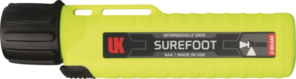 UK LED Taschenlampe Helmlampe UK 4AA eLED Surefoot Produktbild UK LED Taschenlampe Helmlampe UK 4AA eLED Surefoot