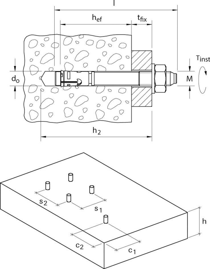 Upat Expressanker M16 Länge 323 mm Produktbild Upat Expressanker M16 Länge 323 mm bild 3