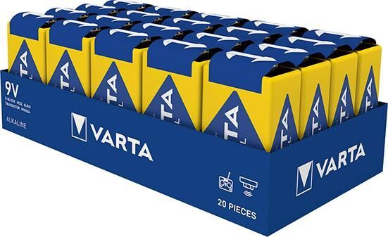 VARTA Industrial Pro 9V Box mit 20 Stück
