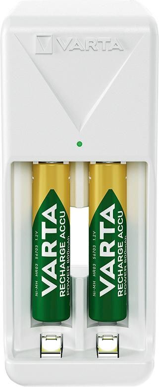 VARTA Mini Charger für 2 x AAA 56703 800mAh Produktbild VARTA Mini Charger für 2 x AAA 56703 800mAh bild 2