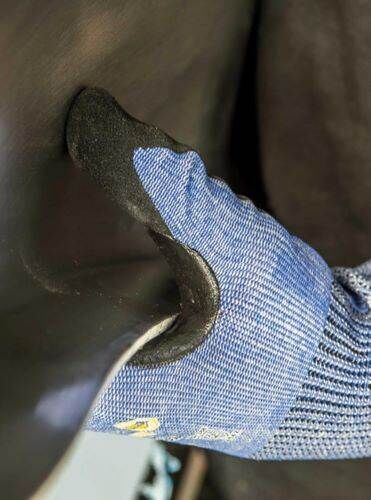 W+R Schnittschutzhandschuh Mitar S Eco Grip Größe 7 blau schwarz Produktbild W+R Schnittschutzhandschuh Mitar S Eco Grip Größe 7 blau schwarz bild 5