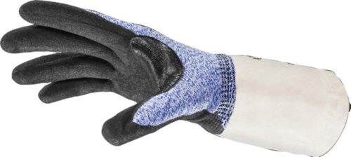 W+R Schnittschutzhandschuh Mitar S Eco Grip Größe 8 blau schwarz Produktbild W+R Schnittschutzhandschuh Mitar S Eco Grip Größe 8 blau schwarz