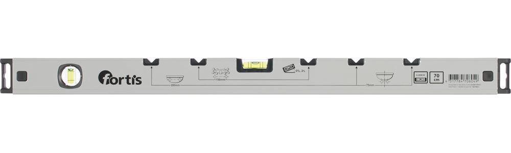 Fortis Wasserwaage Installation 70 cm Produktbild Fortis Wasserwaage Installation 70 cm