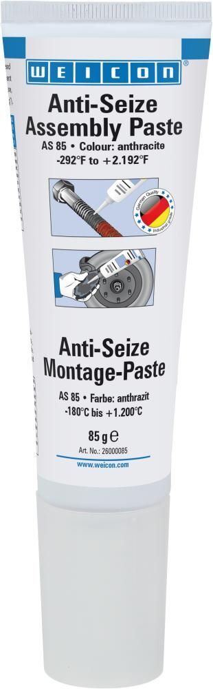 Weicon Montagepaste Anti Seize AS 85 Tube mit 85 g Produktbild Weicon Montagepaste Anti Seize AS 85 Tube mit 85 g