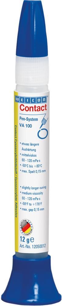 Weicon Klebstoff Cyanacrylat Contact VA 100 Pen mit 30 g