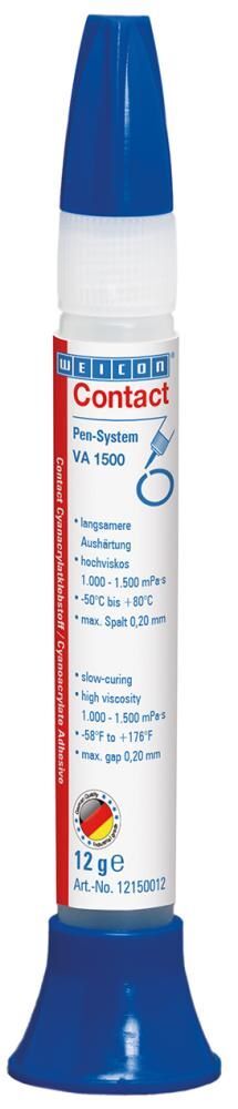 Weicon Klebstoff Cyanacrylat Contact VA 1500 Pen mit 30 g