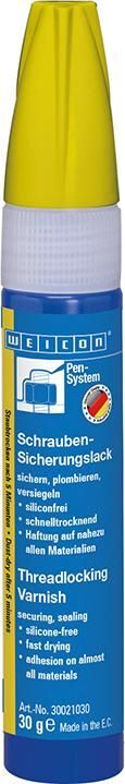 Weicon Schraubensicherungslack gelb Flasche mit 30 g Produktbild Weicon Schraubensicherungslack gelb Flasche mit 30 g