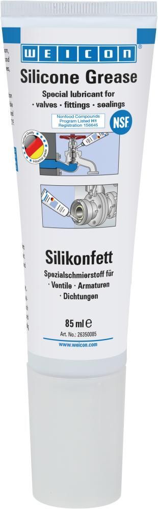 Weicon Silikonfett Tube mit 85 g Produktbild Weicon Silikonfett Tube mit 85 g