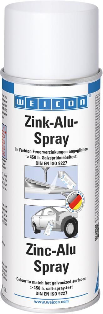 Weicon Zink Alu Spray Sprühdose mit 400 ml Produktbild Weicon Zink Alu Spray Sprühdose mit 400 ml