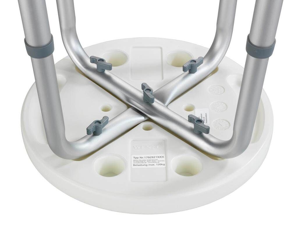 Wenko Duschhocker Wannenhocker höhenverstellbar Produktbild Wenko Duschhocker Wannenhocker höhenverstellbar bild 6